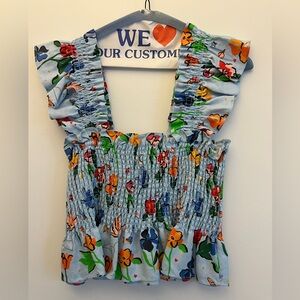 Hill House The Paz Crop Top